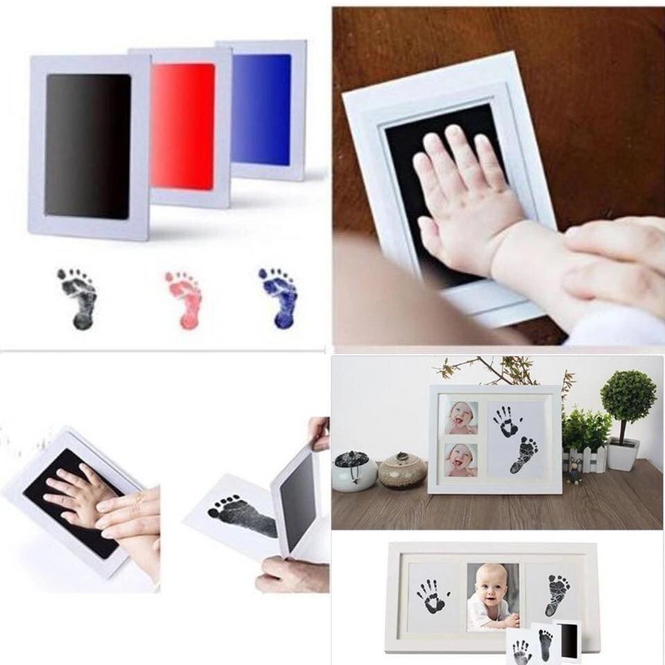 drool Kit amprenta pentru manuta si piciorus albastru