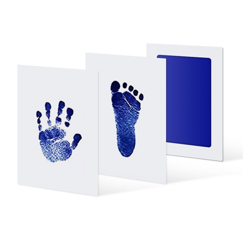 drool Kit amprenta pentru manuta si piciorus albastru