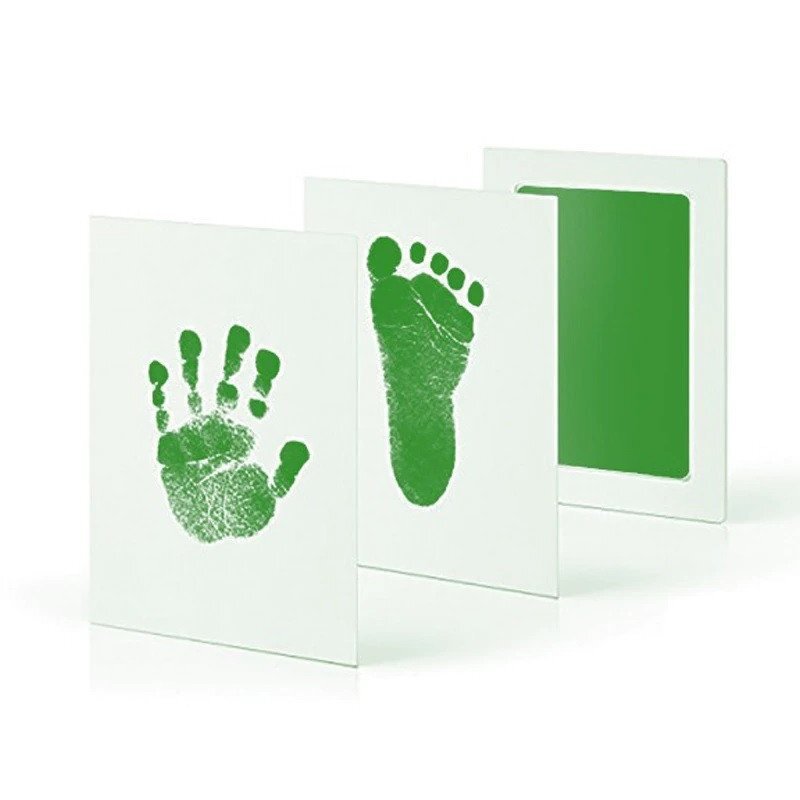 drool Kit amprenta pentru manuta si piciorus Verde