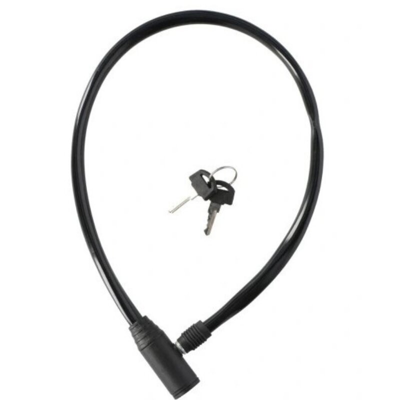 Dunlop Antifurt bicicleta Negru 4x650 mm