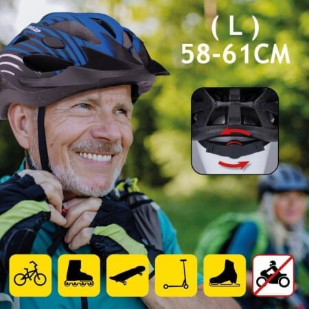 Dunlop Casca protectie L 58-61 cm albastru