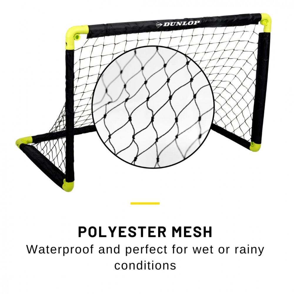 Dunlop Poarta de fotbal pliabila 90x59x61 cm