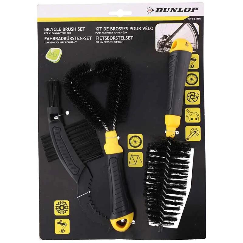 Dunlop Set 3 perii pentru curatare bicicleta