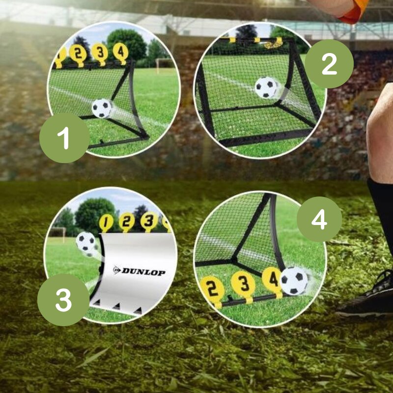 Dunlop Set antrenament fotbal 4 in 1