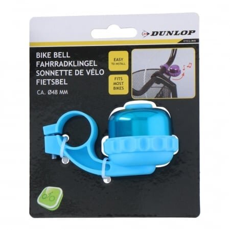 Dunlop Sonerie bicicleta 48 mm bleu