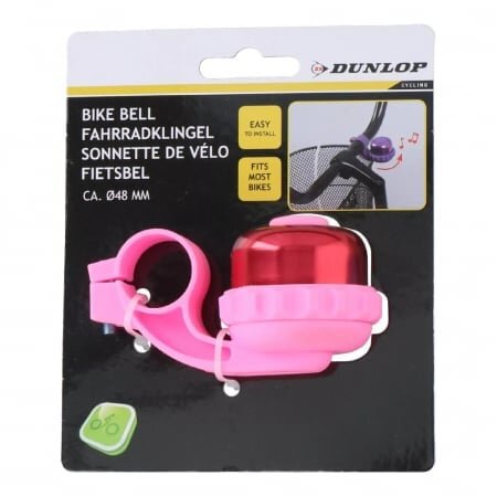 Dunlop Sonerie bicicleta 48 mm roz