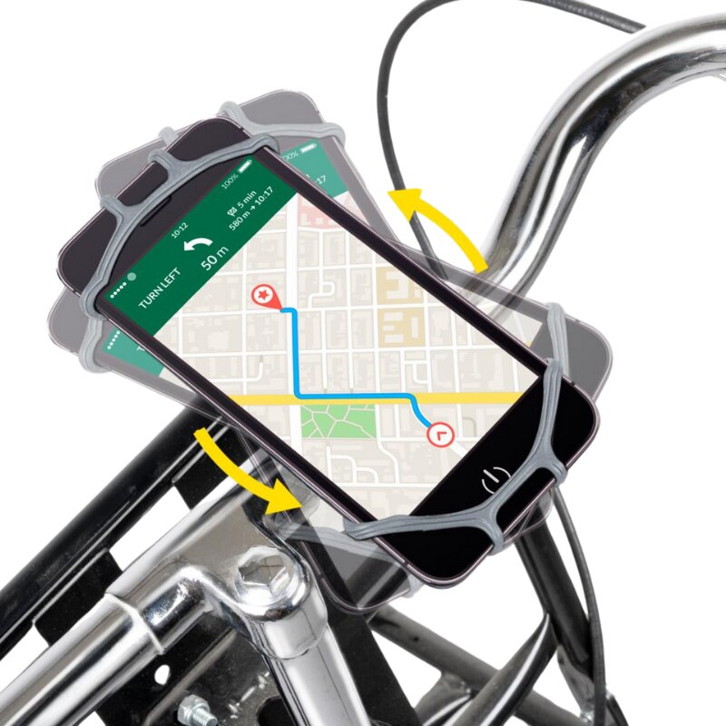 Dunlop Suport telefon pentru cadru bicicleta Negru