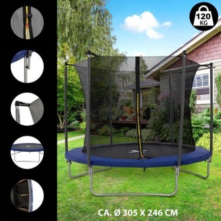 Dunlop Trambulina cu plasa de siguranta 305x76 cm