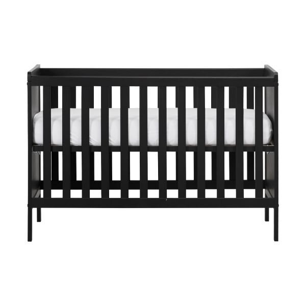 E-Kids Patut bebelusi din mdf 120x60 cm transformabil in sofa Elisabeth II Noce + Saltea Cocos