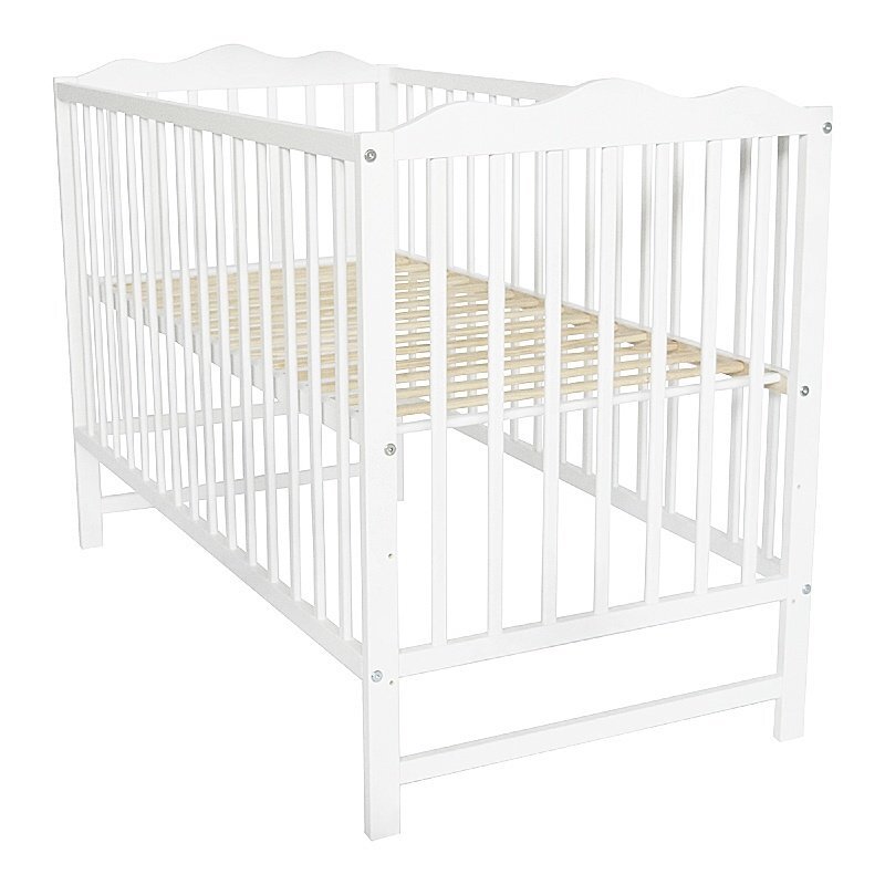 E-Kids Patut pentru copii Laura 12060 cm + saltea cocos 10 cm