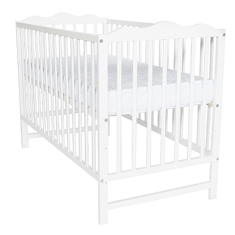 E-Kids Patut pentru copii Laura 12060 cm + saltea cocos 10 cm