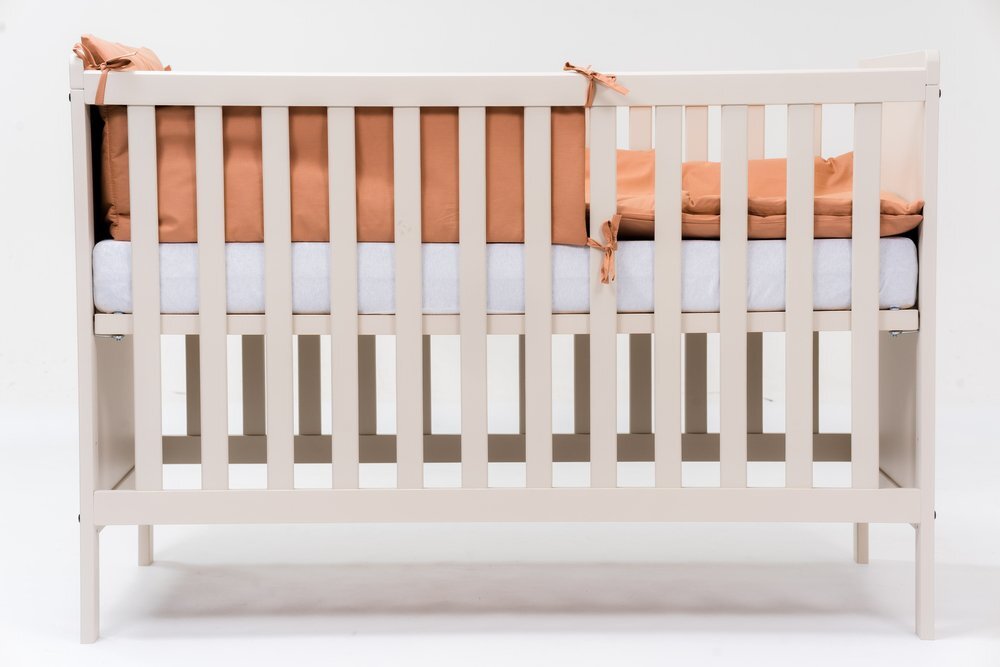 E-Kids Set lenjerie pentru patut cu 6 piese din bumbac 120x60 cm Brown