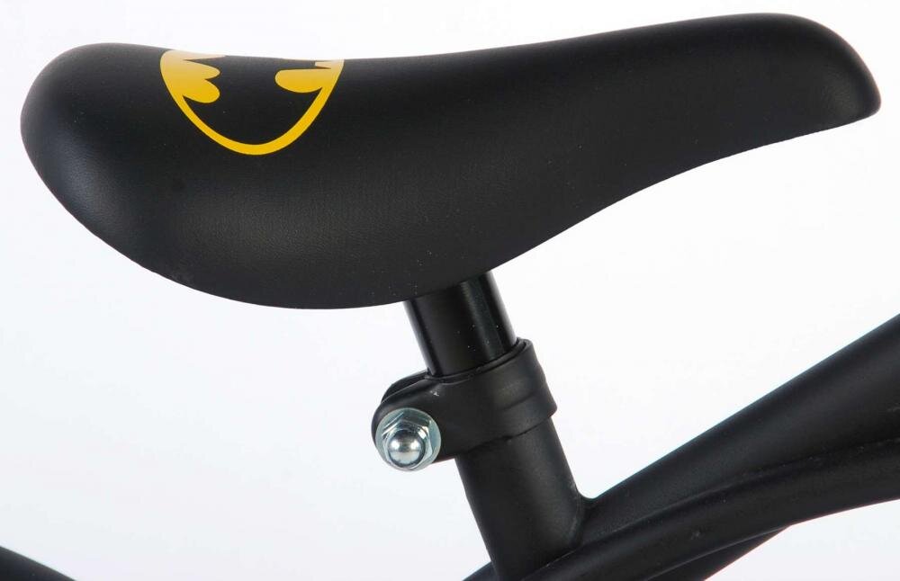 EandL Cycles Bicicleta pentru copii EL Batman 16 inch frana de mana pe ambele roti scaun si ghidon reglabil spite roti gonflabile