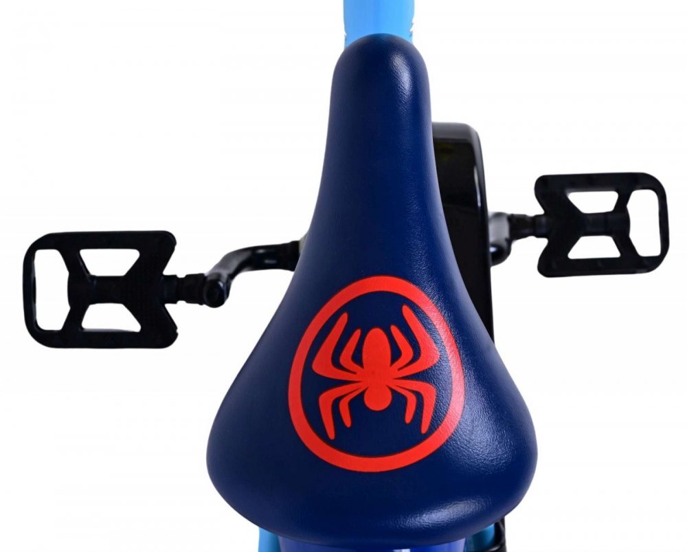 EandL Cycles Bicicleta pentru copii EL Spidey si prietenii 12 inch frana de mana pe roata fata scaun si ghidon reglabil spite metalice roti gonflabile