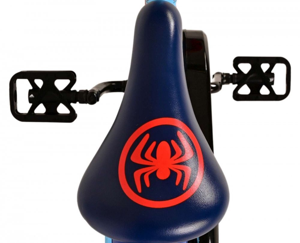 EandL Cycles Bicicleta pentru copii EL Spidey si prietenii 14 inch frana de mana pe roata fata scaun si ghidon reglabil spite metalice roti gonflabile