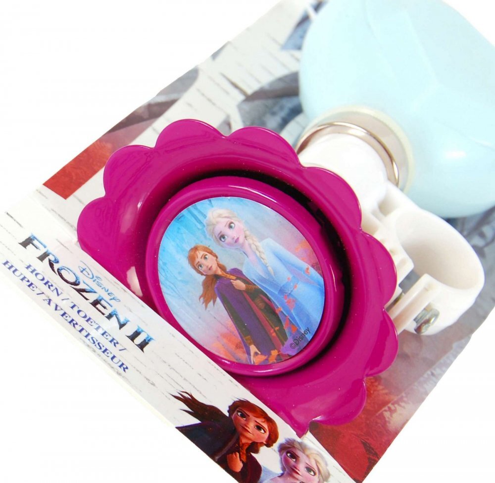 EandL Cycles Claxon bicicleta EL Disney Frozen 2 sunet puternic montaj rapid pe majoritatea ghidoanelor