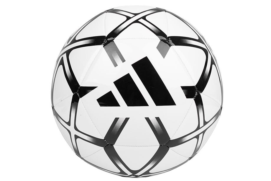 EandL Cycles Mingie de fotbal Adidas Starlancer alb cu negru marimea 5