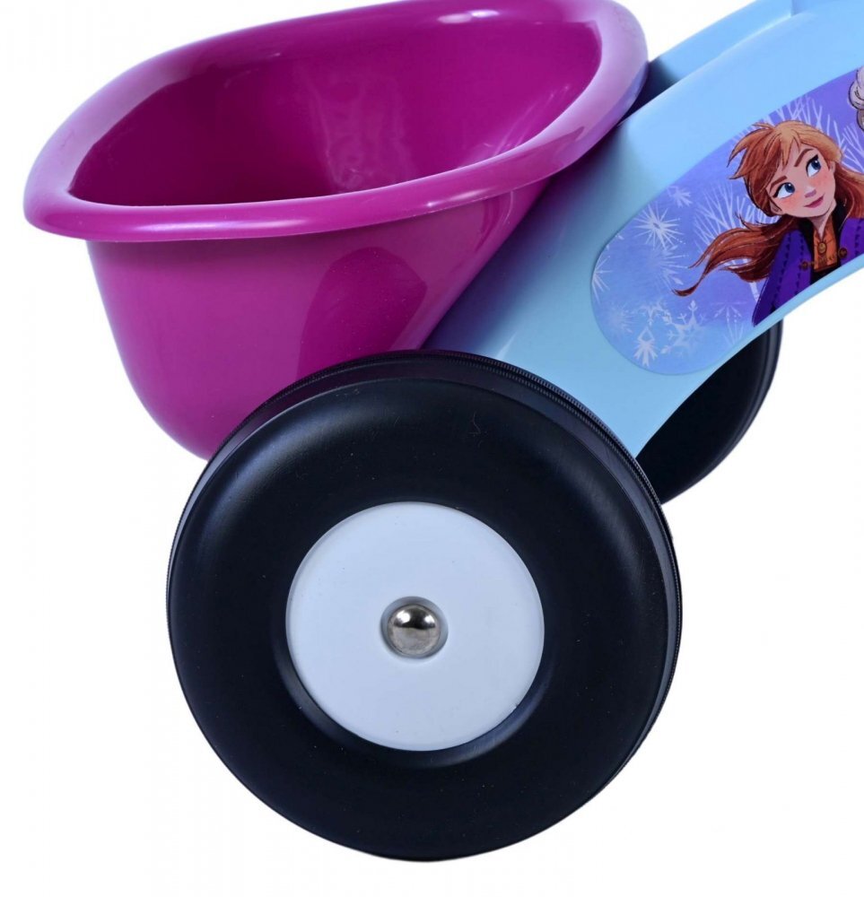 EandL Cycles Tricicleta pentru copii Disney Frozen varsta 1-3 ani cos transport pe ghidon greutate maxima admisa 25 kg