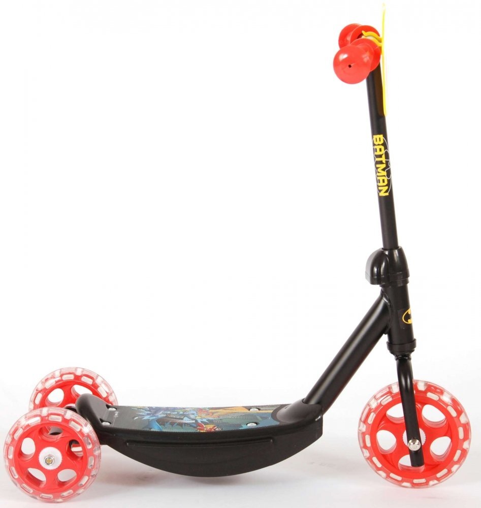 EandL Cycles Trotineta pentru copii EL Batman cu trei roti pentru copii 2-6 ani greutate maxima 20 kg
