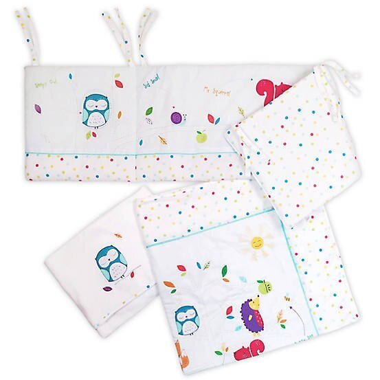East Coast Set 3 piese patut Sleepy Forest Friends
