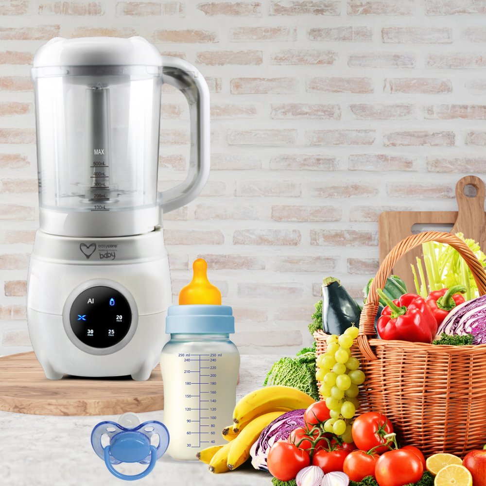EASYCARE BABY Aparat automat multifunctional de gatit cu aburi si blender 5 in 1