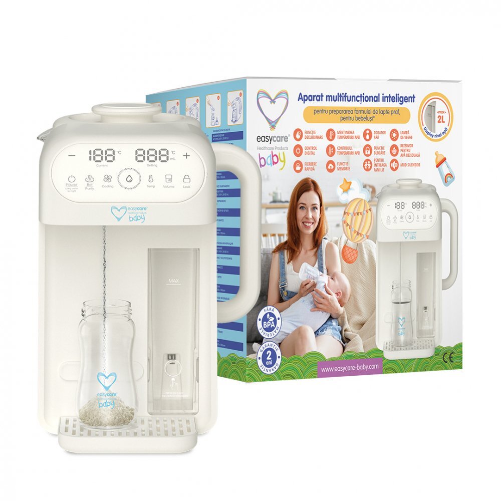 EASYCARE BABY Aparat multifunctional inteligent pentru prepararea formulei de lapte praf