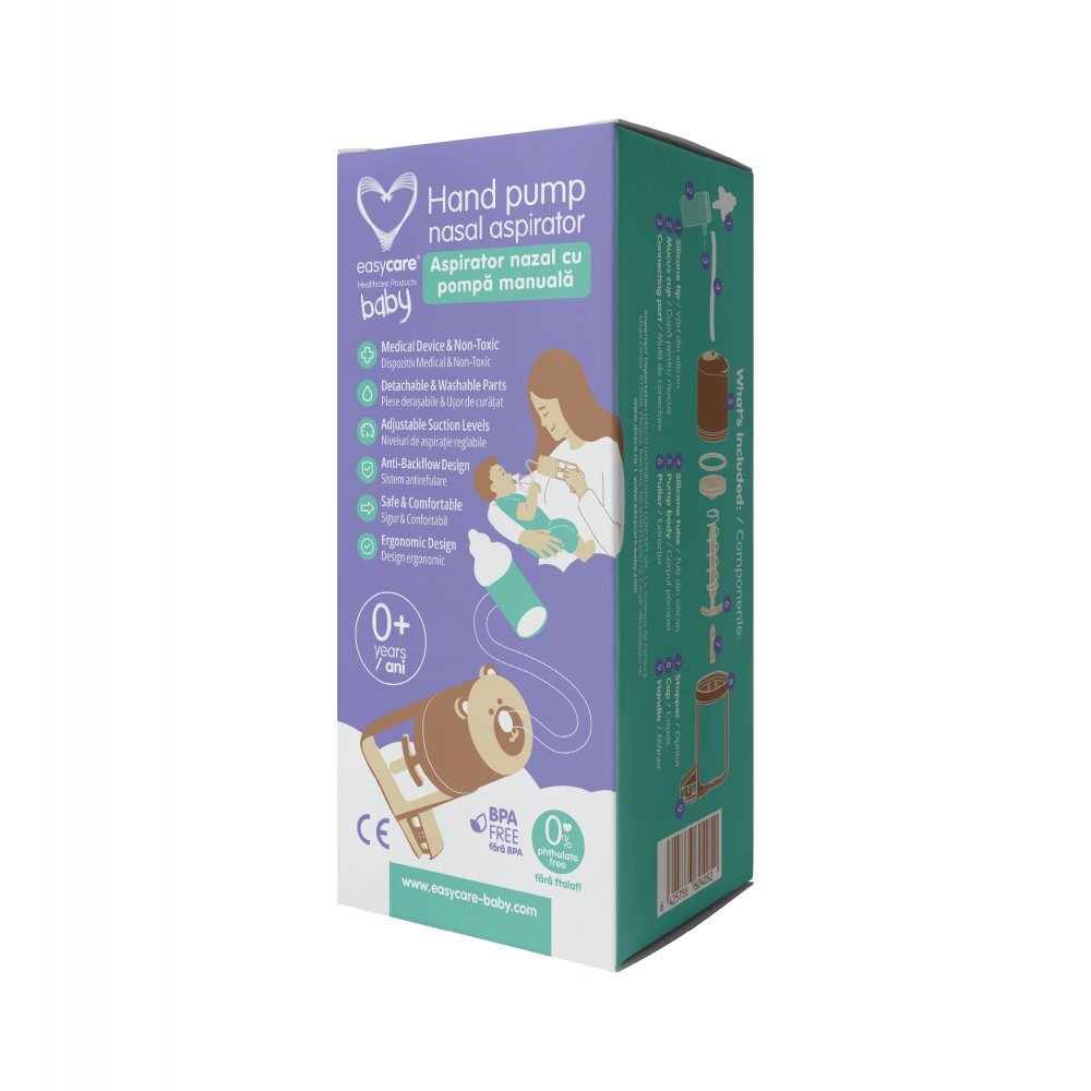 EASYCARE BABY Aspirator nazal cu pompa manuala