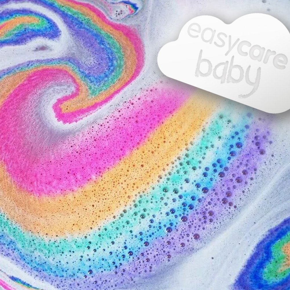EASYCARE BABY Bomba de baie norisor cu efect de curcubeu 110g