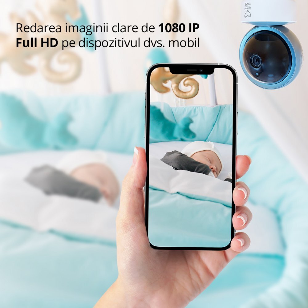 EASYCARE BABY Camera Video WiFi Smart pentru supraveghere