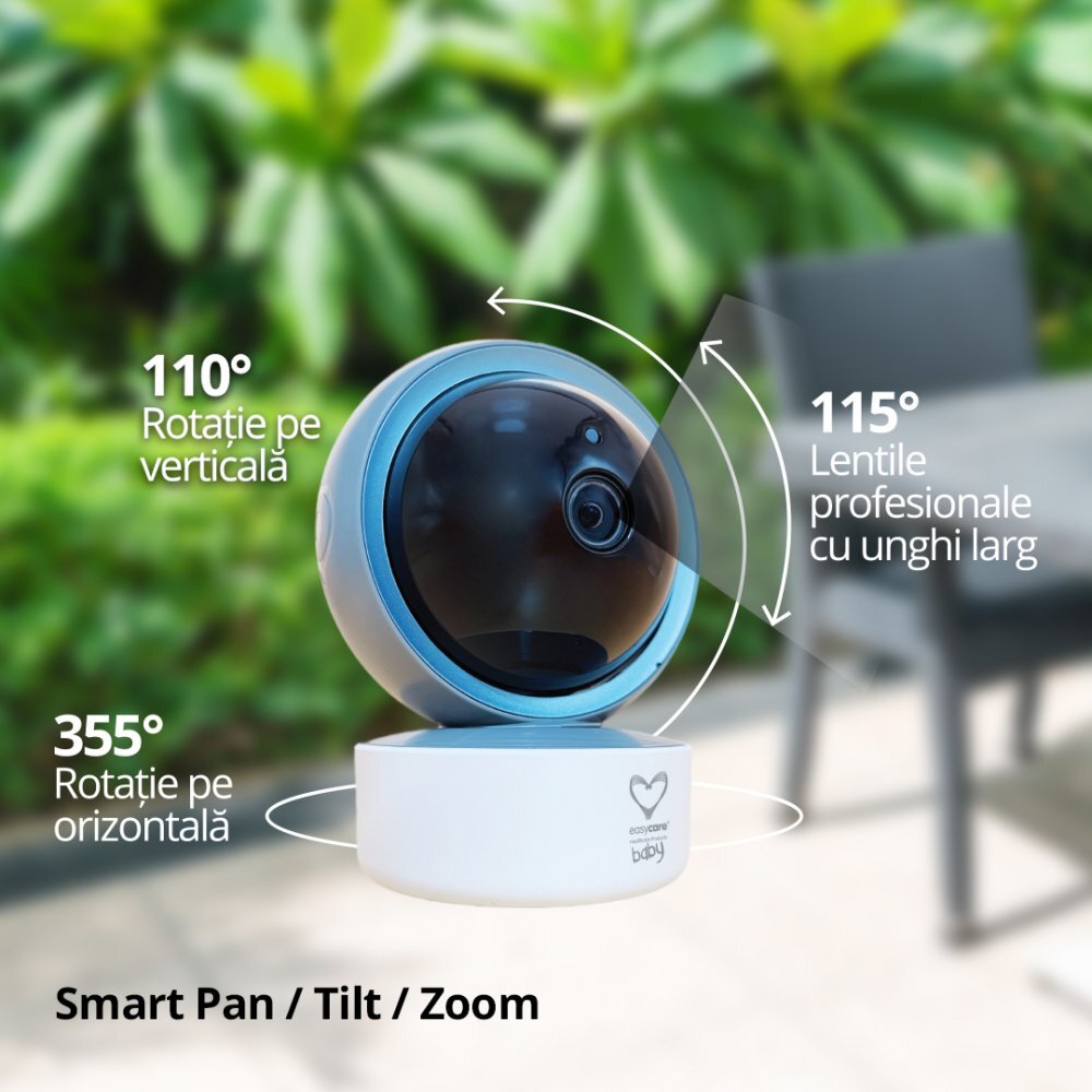 EASYCARE BABY Camera Video WiFi Smart pentru supraveghere