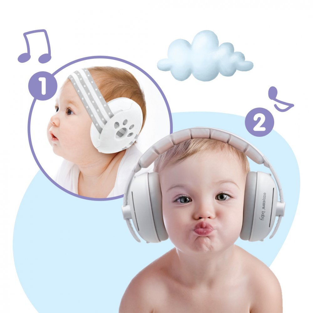 EASYCARE BABY Casti antifonice pentru bebelusi si copii 0-3 ani