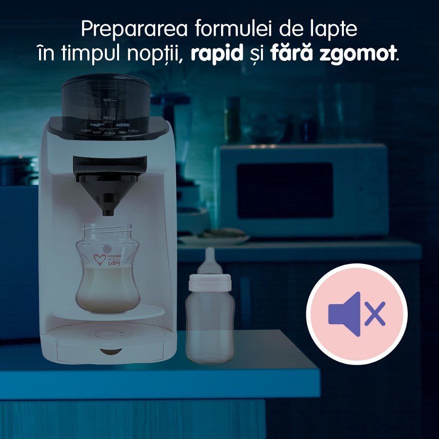 EASYCARE BABY Espressor inteligent pentru prepararea formulei de lapte cu aplicatie