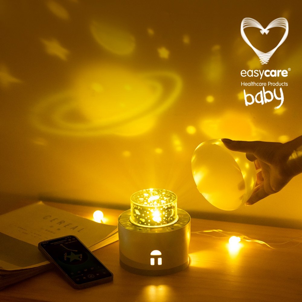 EASYCARE BABY Lampa de veghe 3in1 cu proiectii