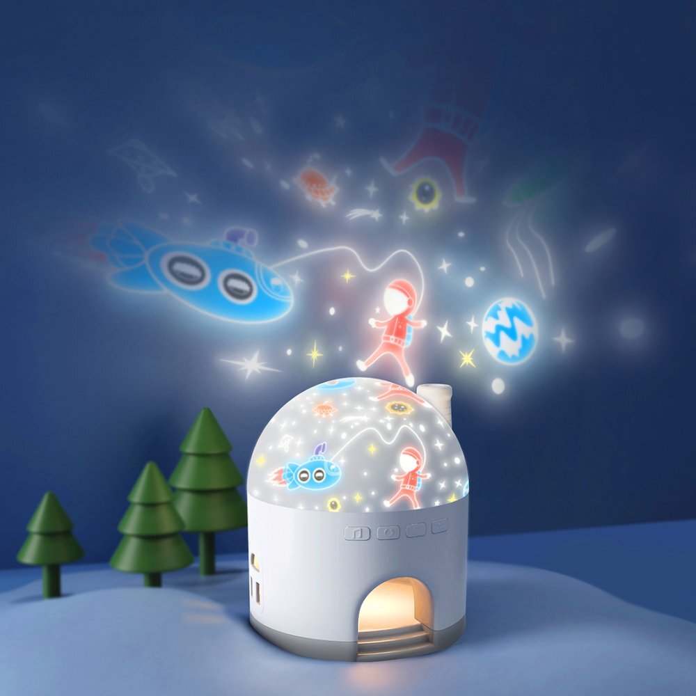 EASYCARE BABY Lampa de veghe 3in1 cu proiectii