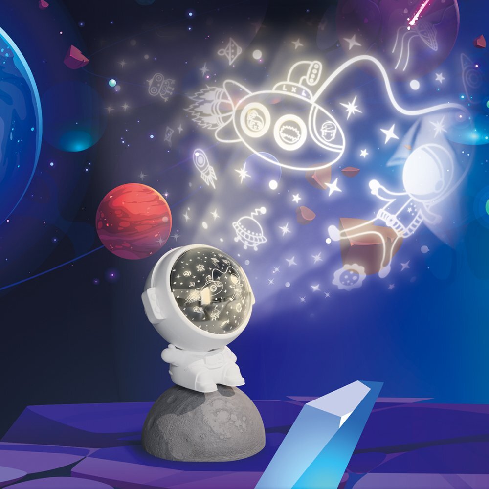 EASYCARE BABY Lampa de veghe Astronaut 3in1 cu proiectii