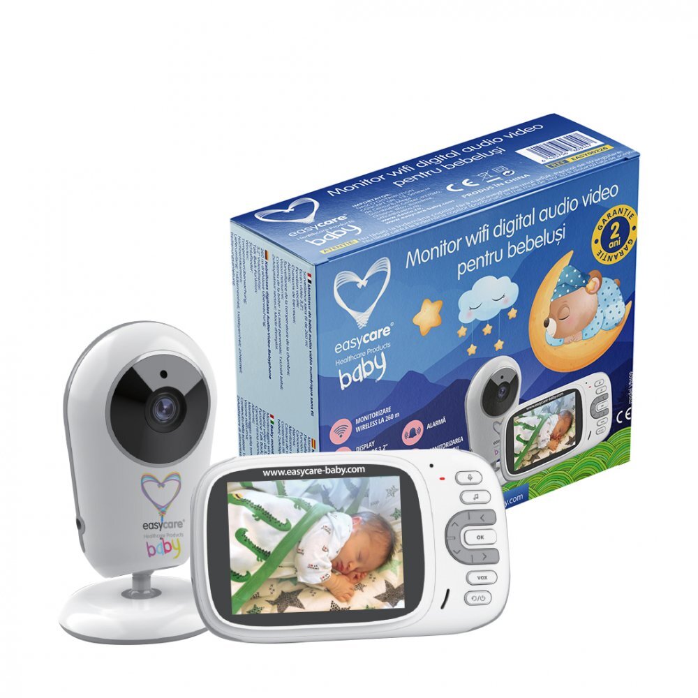 EASYCARE BABY Monitor wifi digital audio video pentru bebelusi model VB609