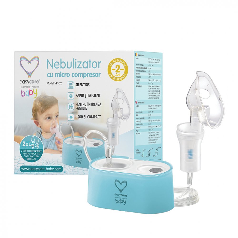 EASYCARE BABY Nebulizator cu micro compresor model VP-D2