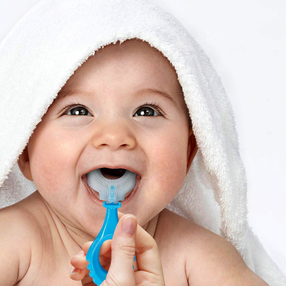 EASYCARE BABY Periuta dinti din silicon pentru copii si bebelusi 360