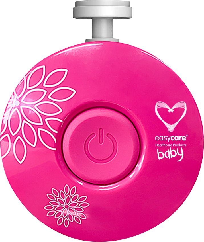 EASYCARE BABY Pila electrica de unghii Easyare Baby pentru bebelusi copii si mamici roz