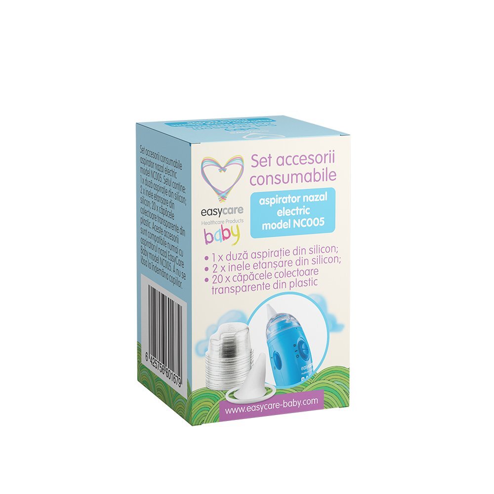 EASYCARE BABY Set accesorii pentru aspirator nazal electric model NC005
