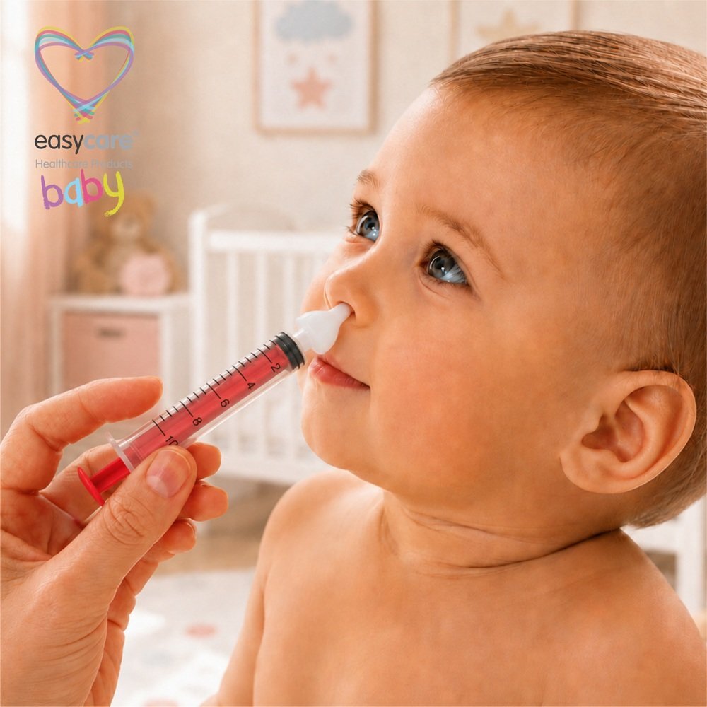 EASYCARE BABY Set complet pentru irigare nazala Soft Touch