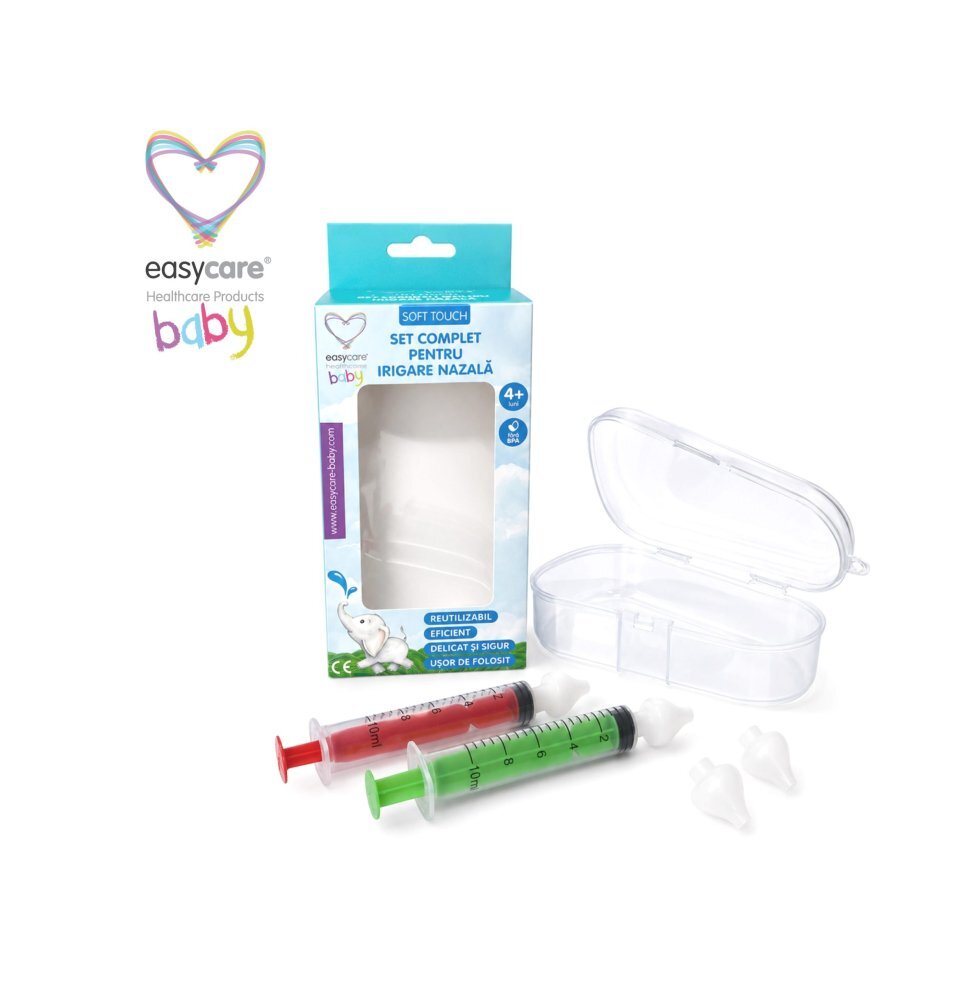 EASYCARE BABY Set complet pentru irigare nazala Soft Touch