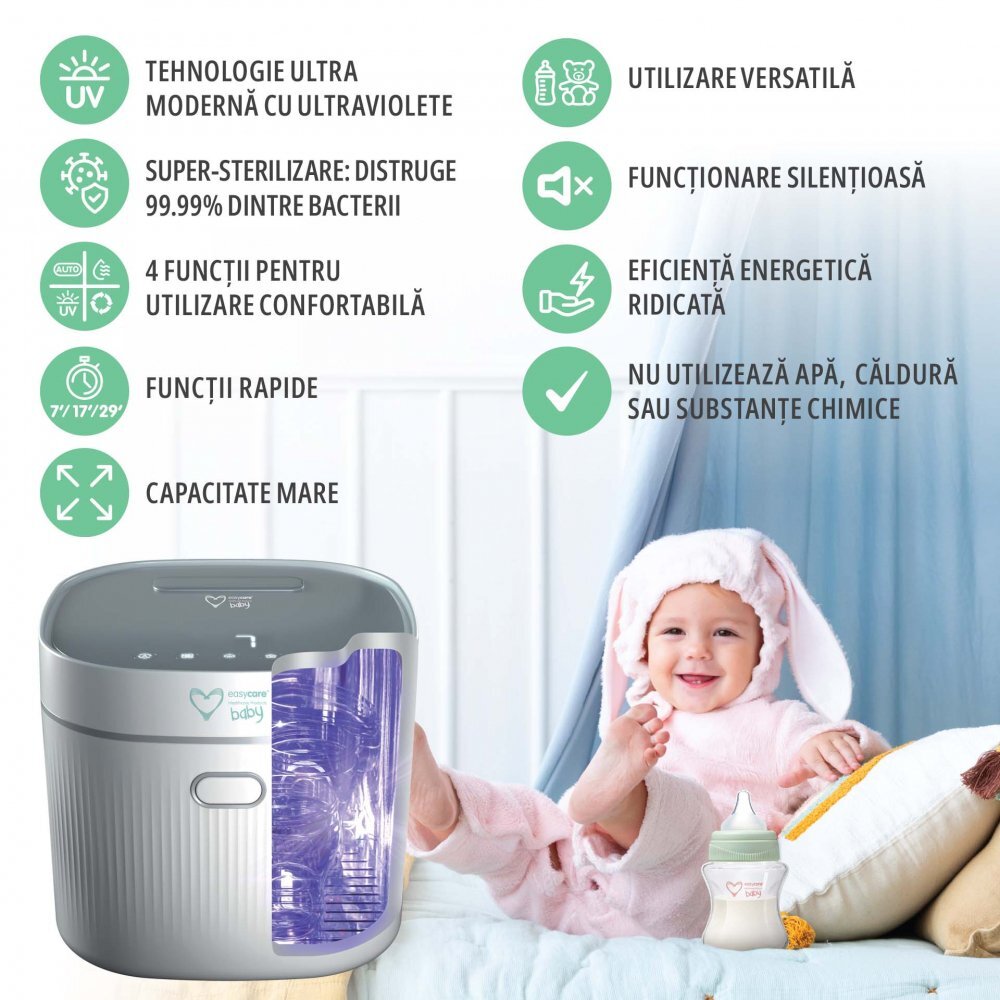 EASYCARE BABY Sterilizator UV 4 in 1 cu uscator