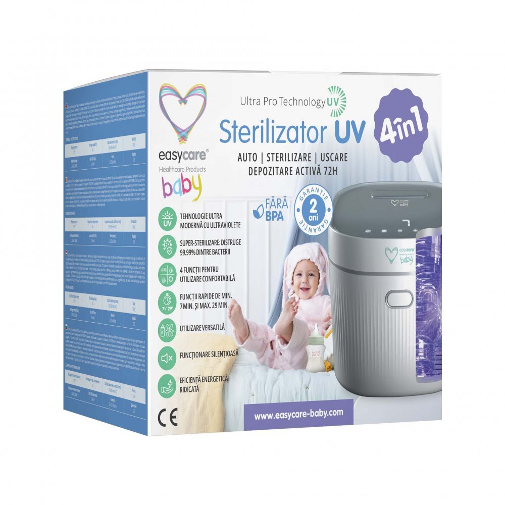 EASYCARE BABY Sterilizator UV 4 in 1 cu uscator