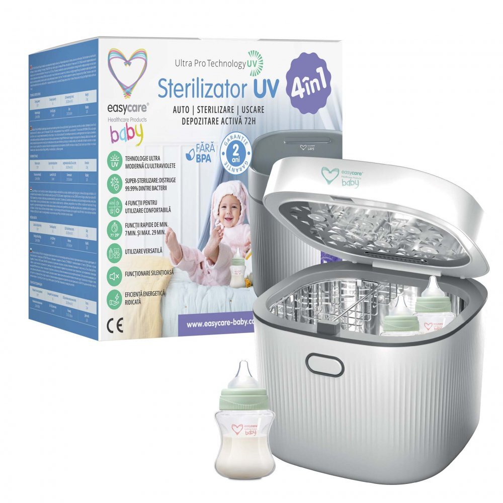 EASYCARE BABY Sterilizator UV 4 in 1 cu uscator