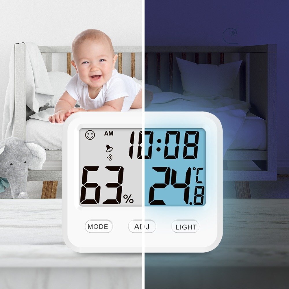 EASYCARE BABY Termohigrometru digital 6in1