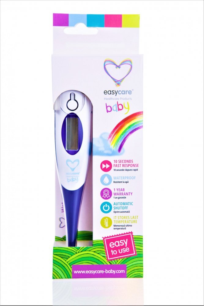 EASYCARE BABY Termometru digital cu varf flexibil impermeabil