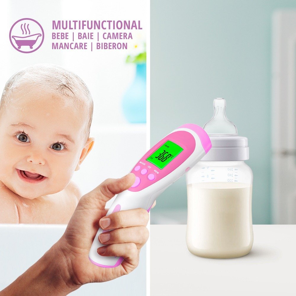 EASYCARE BABY Termometru non contact multifunctional 6in1 cu infrarosu
