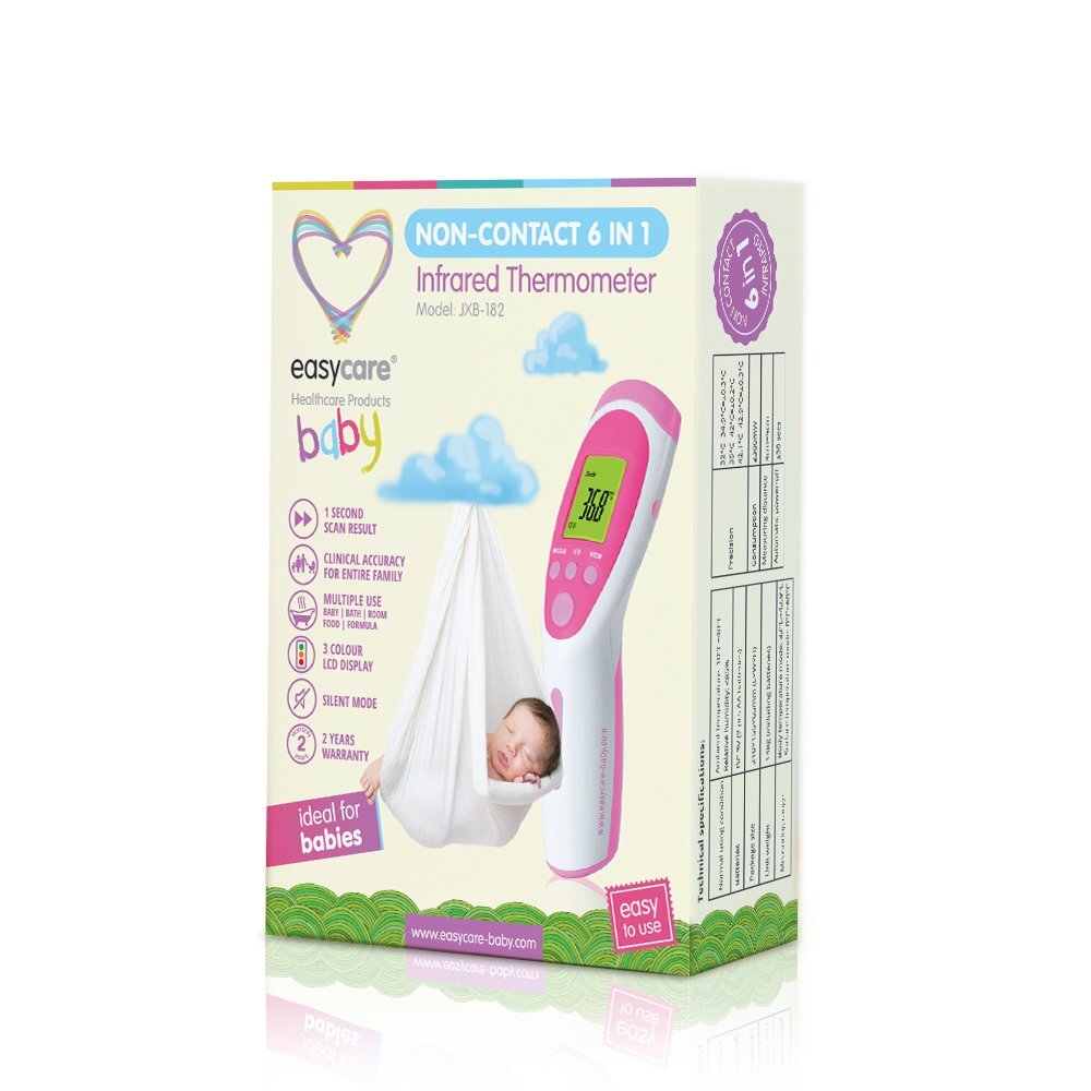 EASYCARE BABY Termometru non contact multifunctional 6in1 cu infrarosu