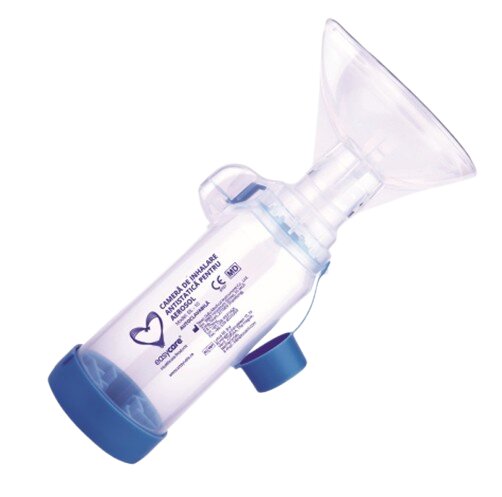 EASYCARE Camera de inhalare antistatica pentru aerosol cu 3 masti din silicon DL-10